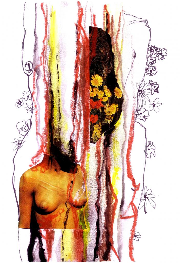 Buste à fleurs